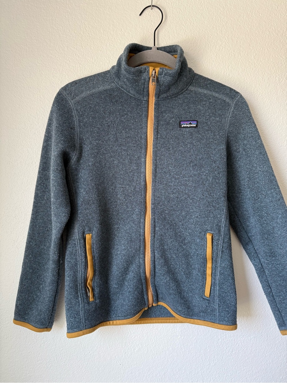 Patagonia Kids Slate Blue Better Sweater Jacket